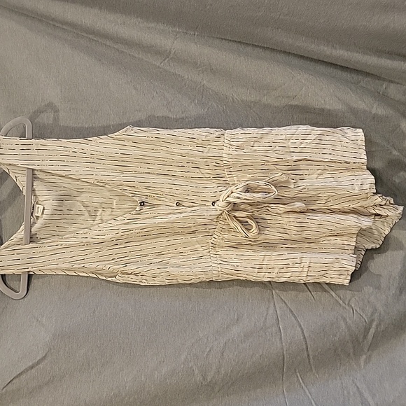 Billabong SOLSTICE Tie Front Romper Jumpsuit size L - Picture 1 of 3